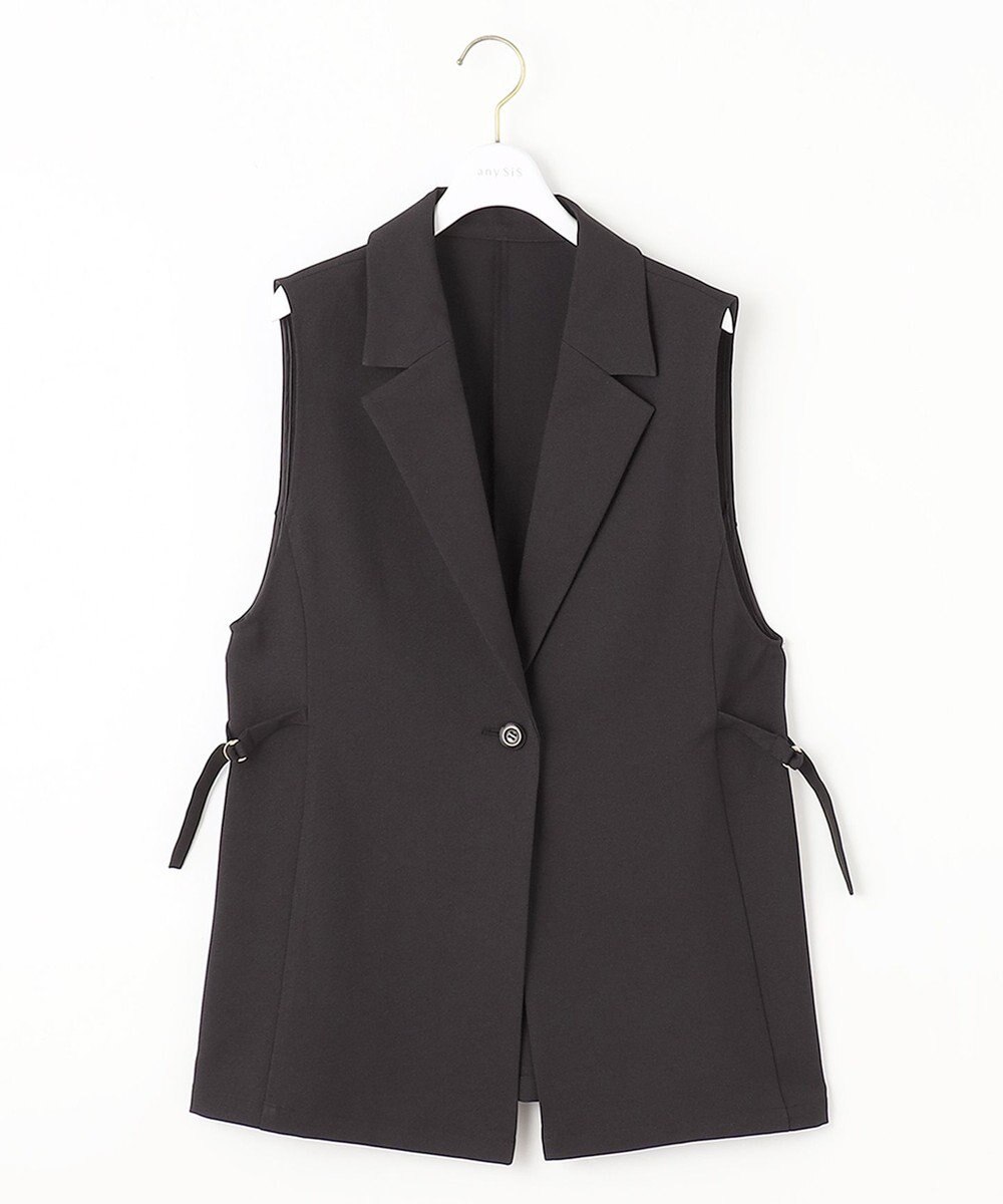 ANY SIS 【洗える】テーラード ジレ 