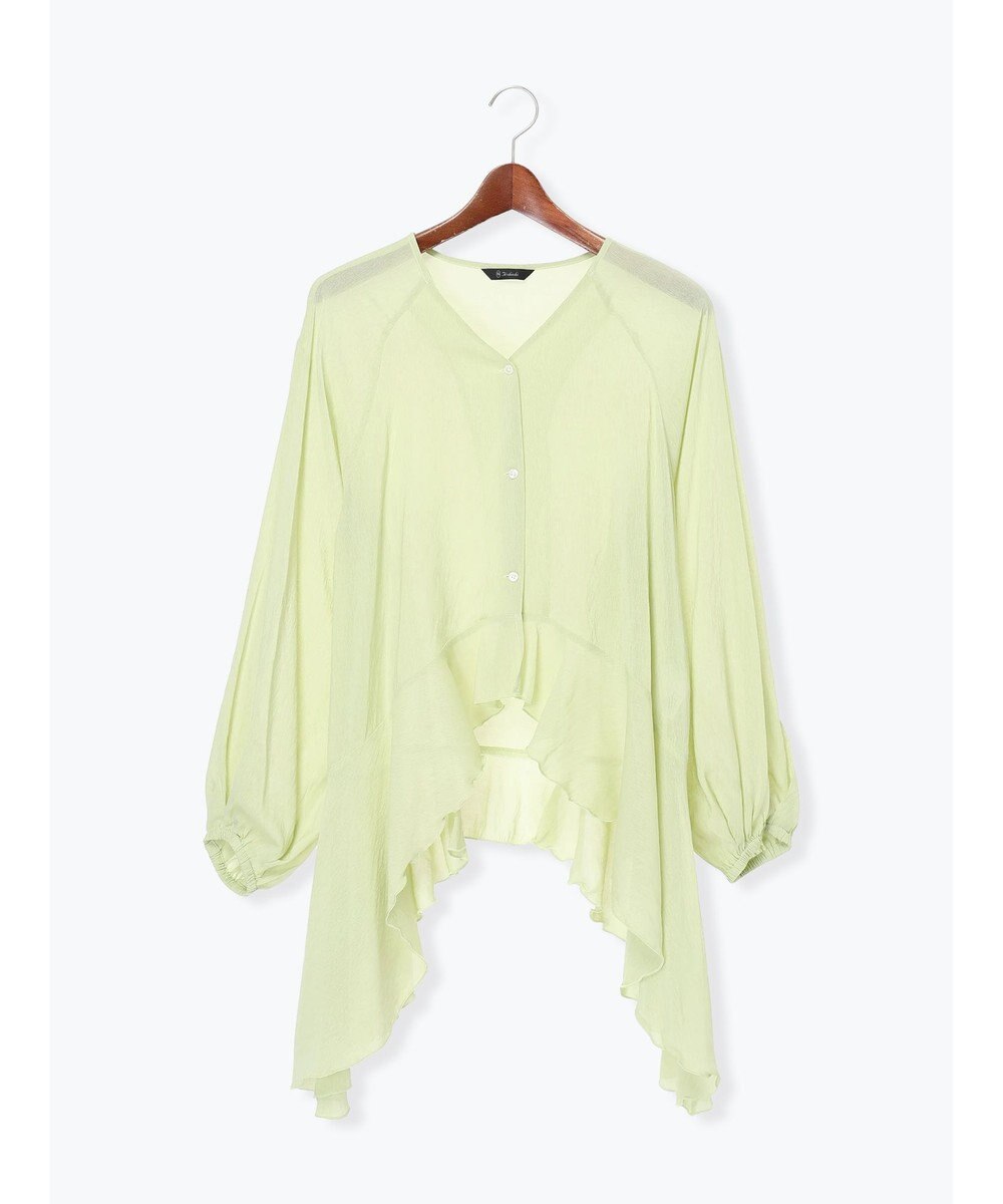 Te chichi イレギュラーヘムチュニックブラウス 