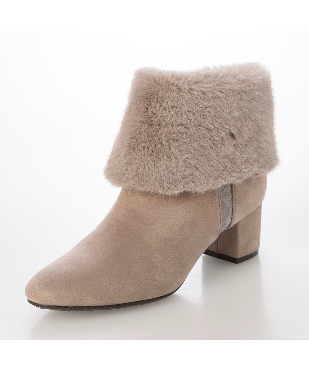 ing <Pitti>4WAYファービジューリボンベルトショートブーツ 