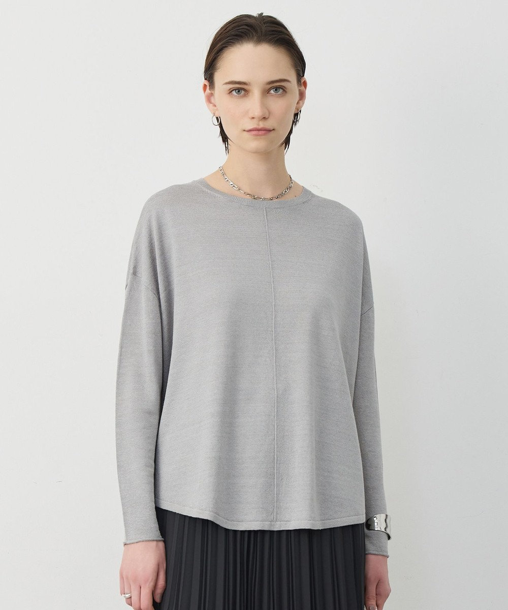 ICB 【先行予約】リネンレーヨンハイゲージ プルオーバーニット 