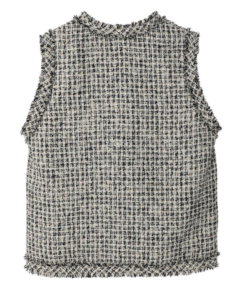 Green Parks ・ＥＬＥＮＣＡＲＥ　ＤＵＥ　ツィードノーカラーベスト 