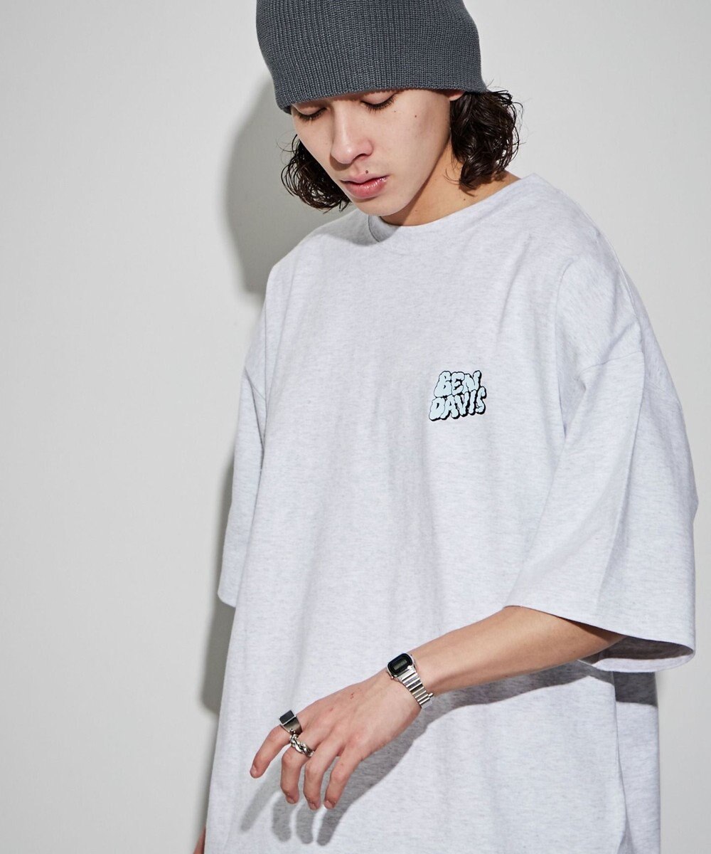 WEGO 【ユニセックス着用ITEM/綿100％/SMLサイズ】別注ベンデイビスプランプロゴT 