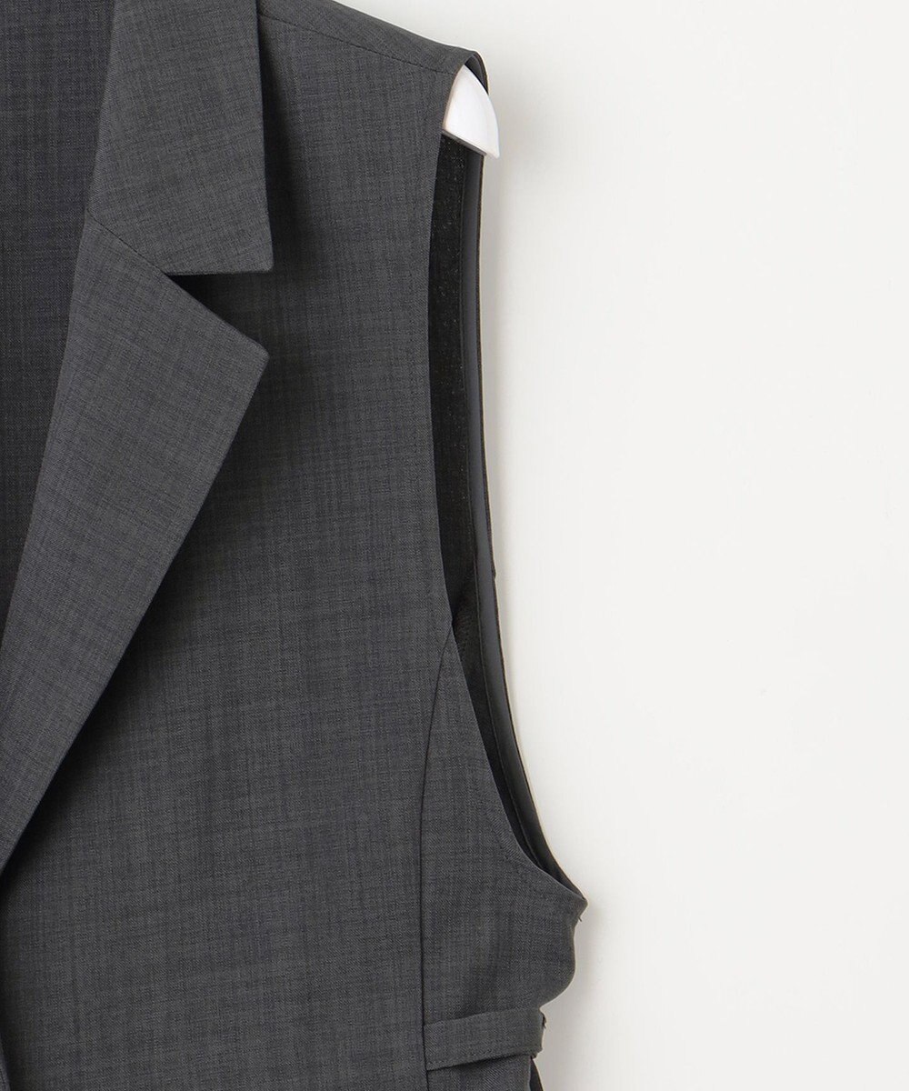 ANY SIS 【セットアップ可】ドライタッチクール ジレ 