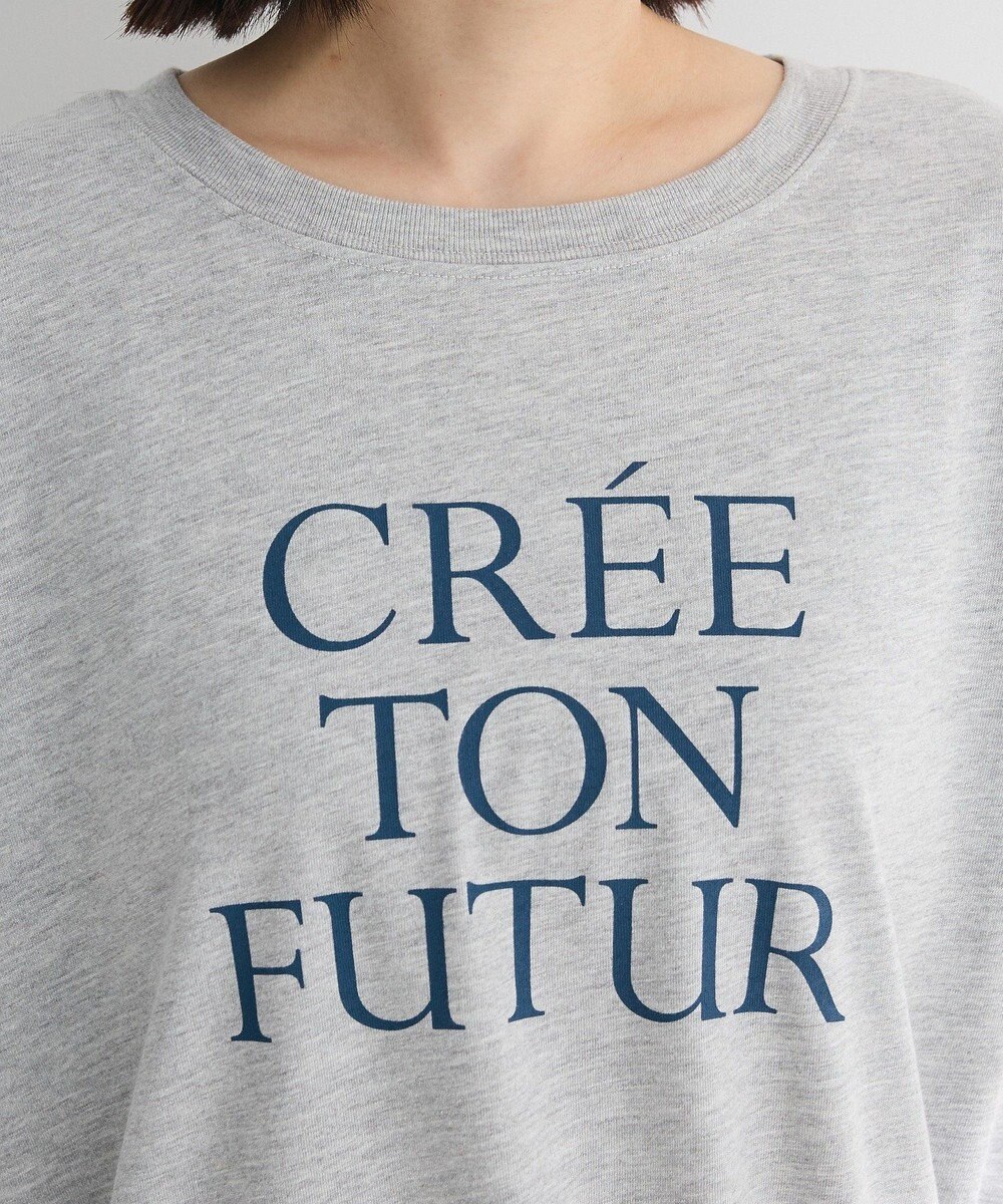 Green Parks ウエストドロストドッキングロゴプルオーバー 