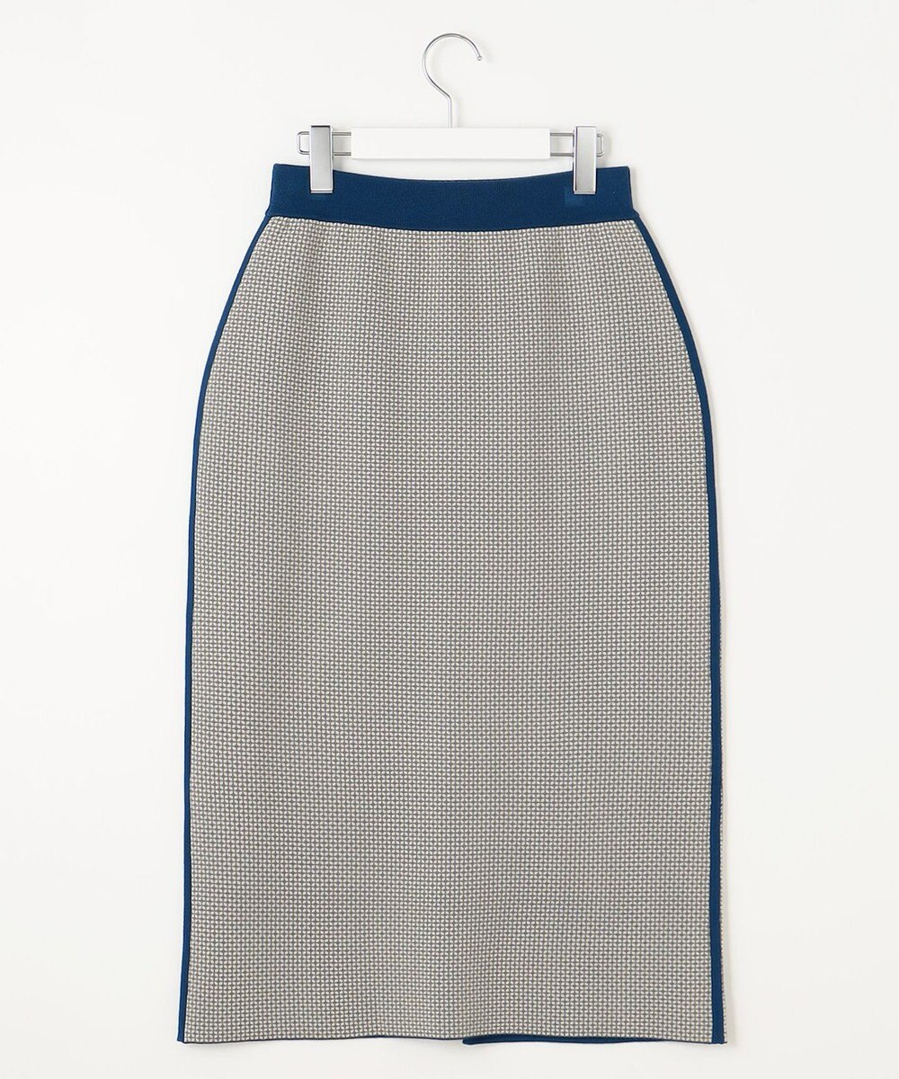 自由区 S 【リバーシブル・セットアップ対応・洗える】レーヨンストレッチリバーシブルニット スカート 