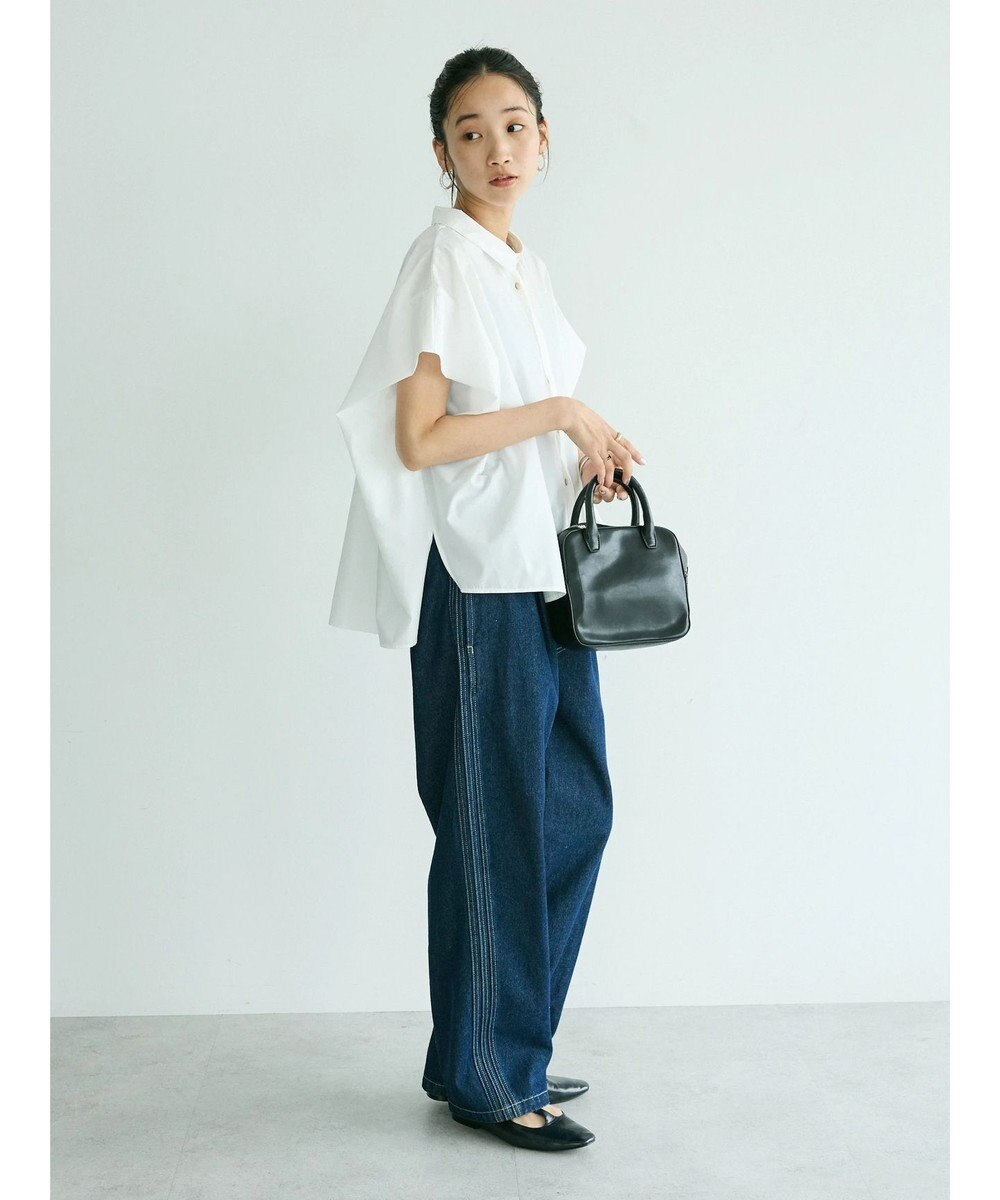 CRAFT STANDARD BOUTIQUE ステンサイドソリッドブラウス 