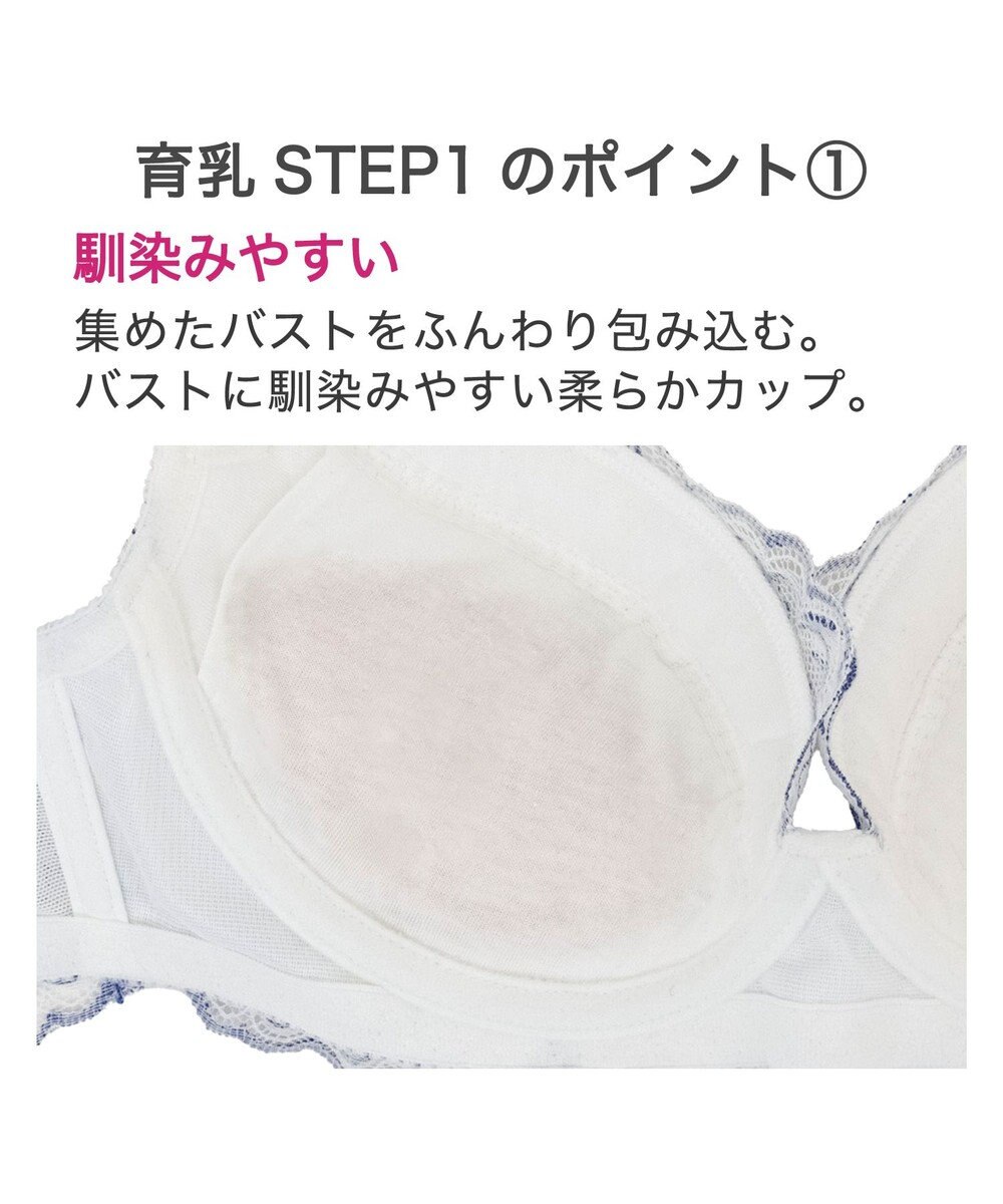 BRADELIS New York 【BRADELIS New York / 育乳補整ブラ・STEP1 集める】ジャスミンステップ1ブラ25S1 ブラデリス 補正 ブラジャー 