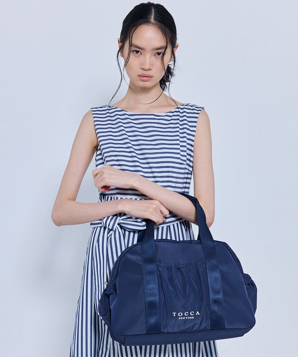 TOCCA 【WEB＆一部店舗限定】【一部カラー撥水・A4サイズ対応】AMIRARE BOSTON L ボストンバッグ 