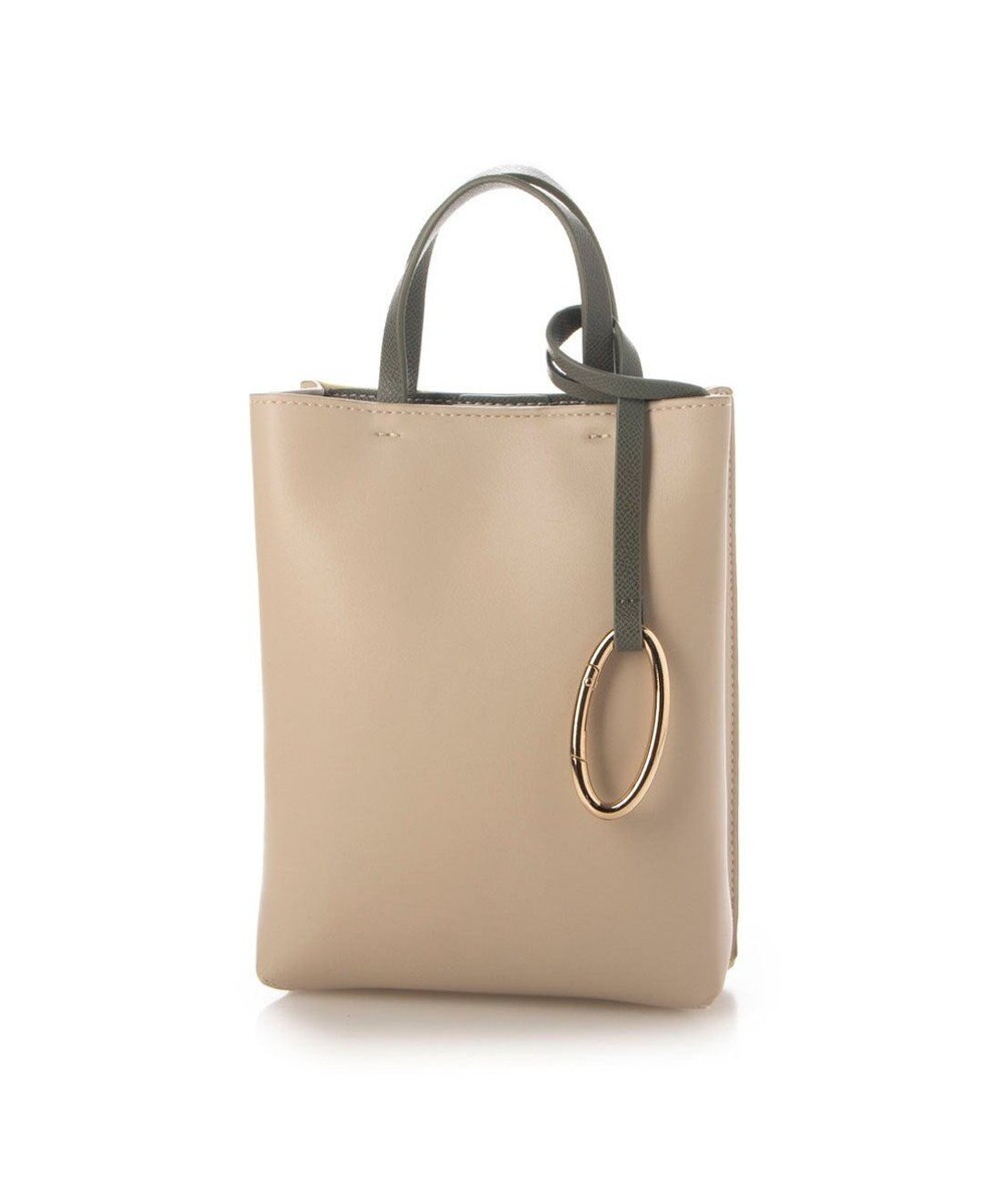 UNBILLION カシュカシュ cachecache / テクスチャーミックスミニショルダー 