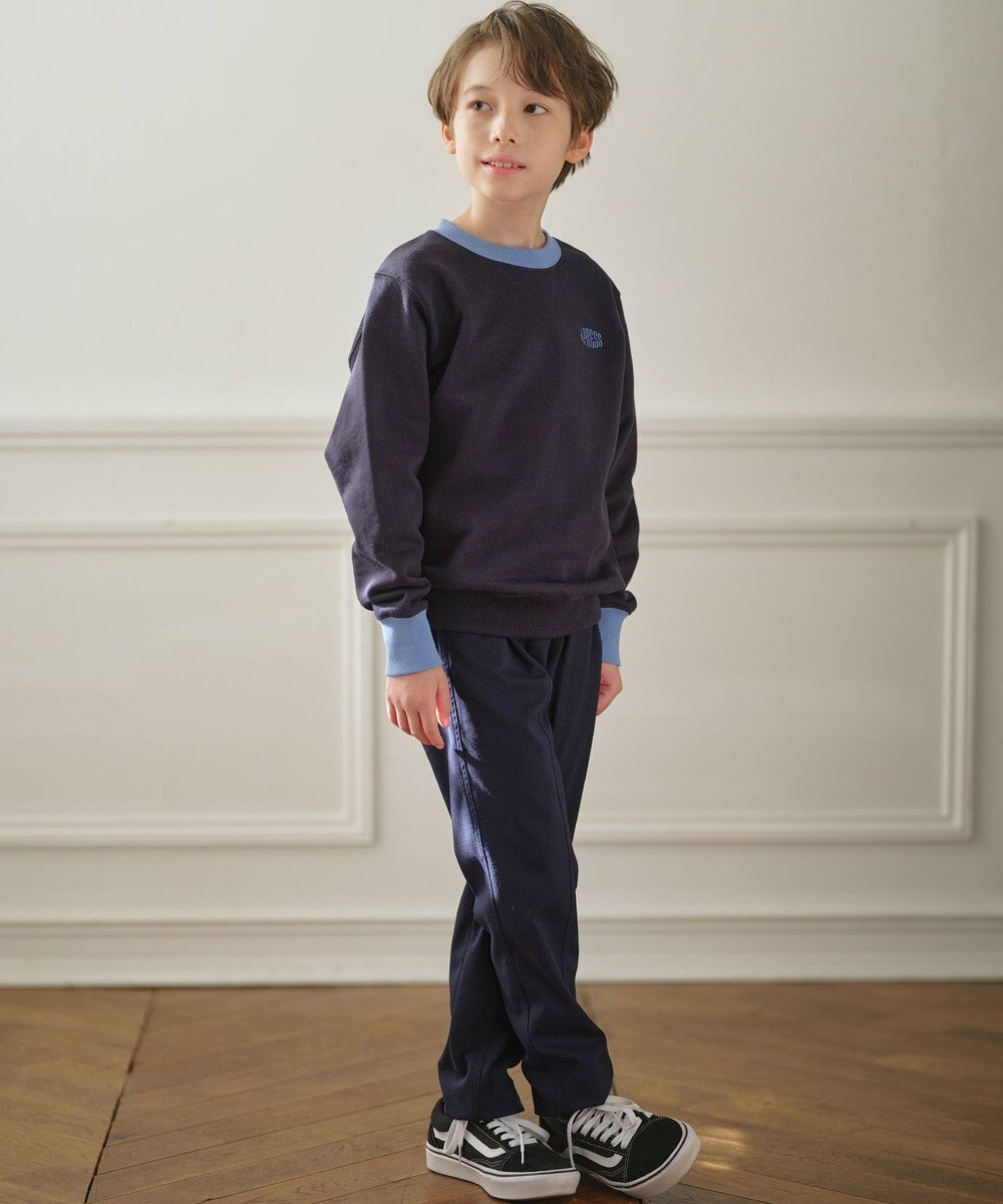 J.PRESS KIDS 【100-130cm】Jバックロゴ エンブロイダリー トレーナー 