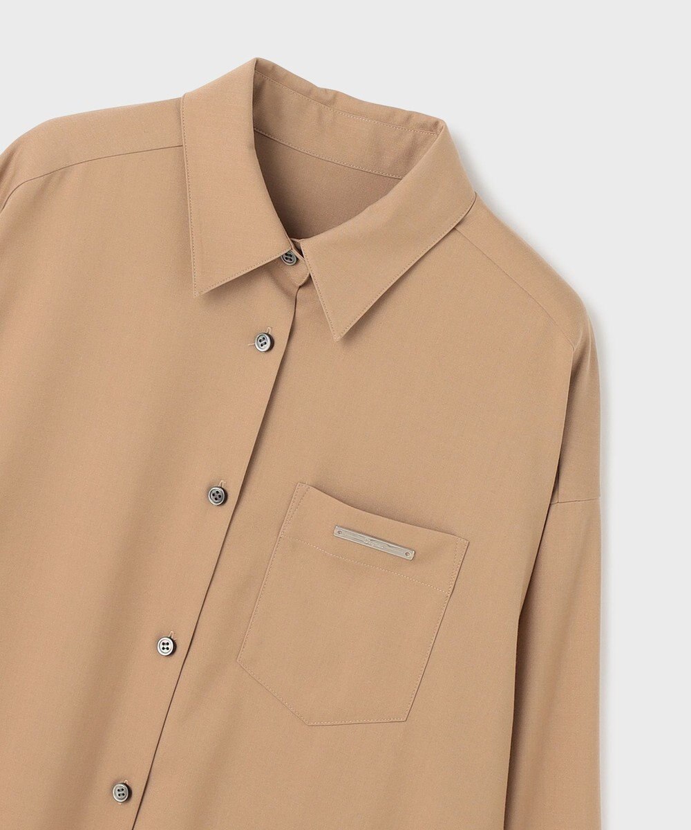 GRACE CONTINENTAL ポケット付オーバーシャツ 