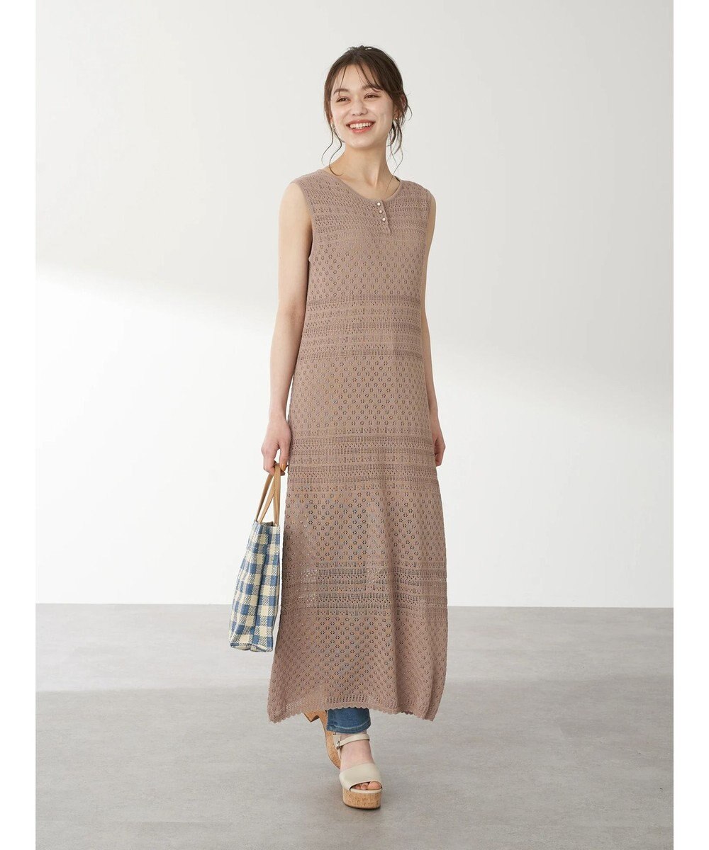 透かし編みワンピース Earth Music Ecology ファッション通販 公式通販 オンワード クローゼット