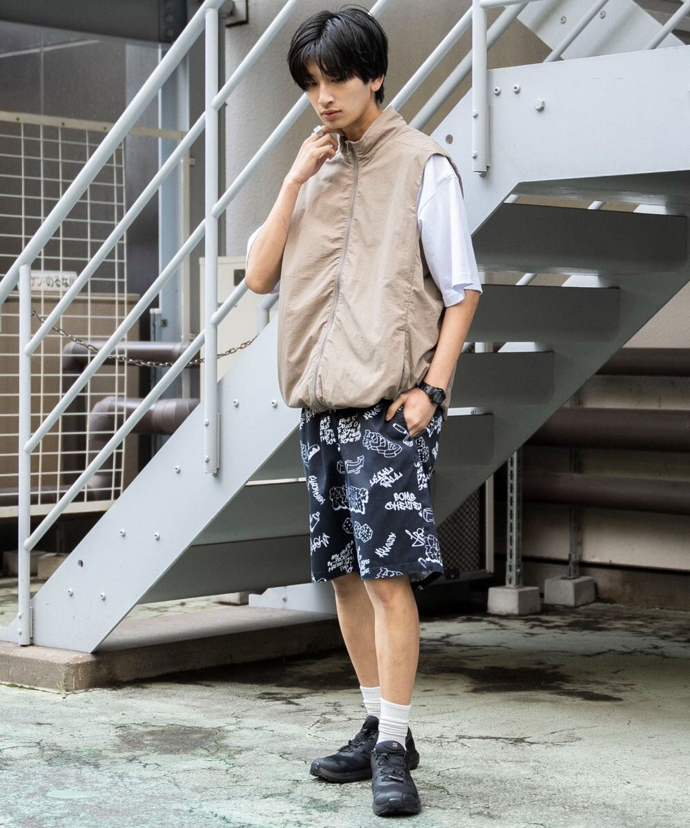 WEGO 【ウエストゴム/手洗い可】パターンイージーショーツ 