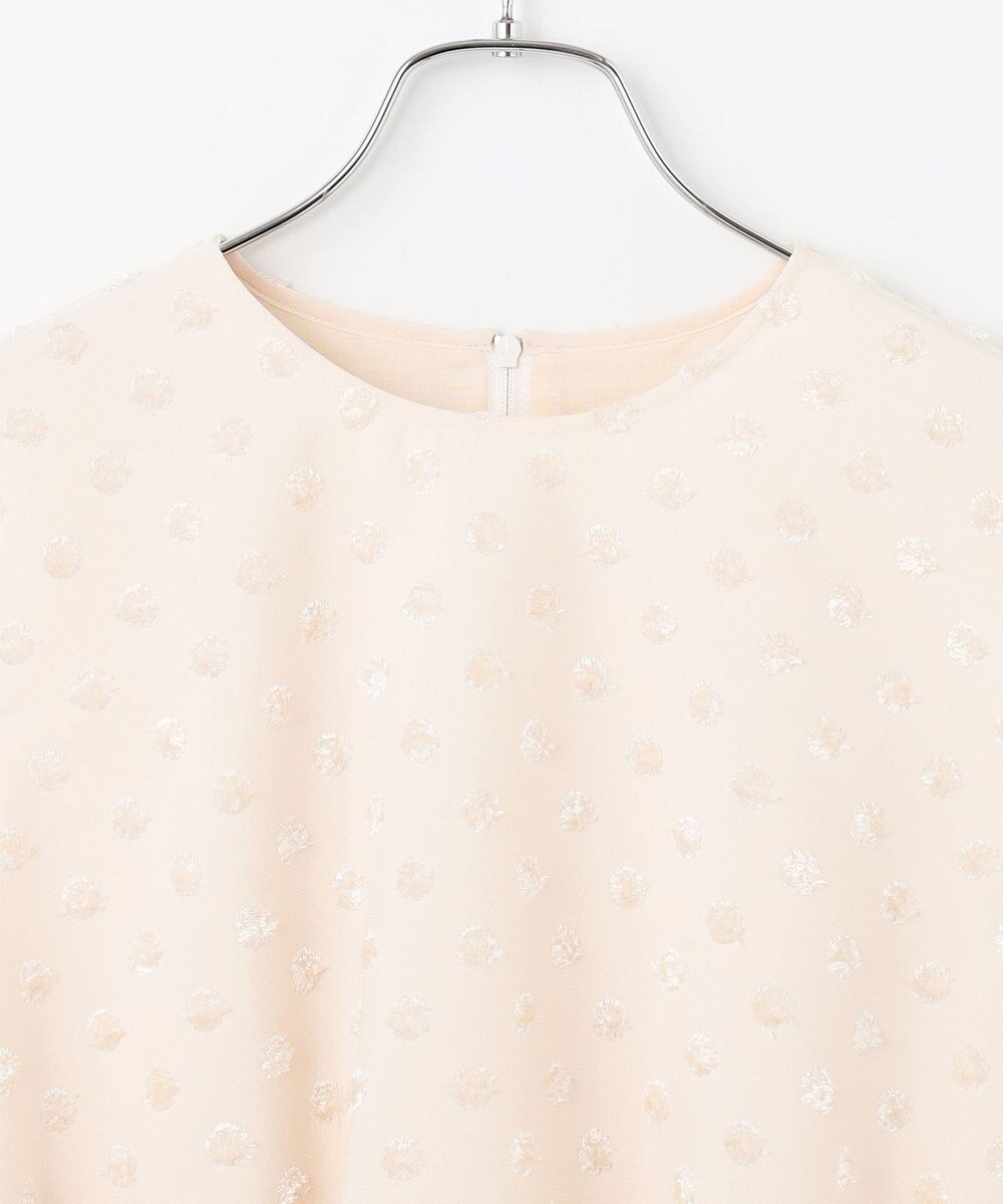 #Newans ジャガードドットバルーンブラウス 