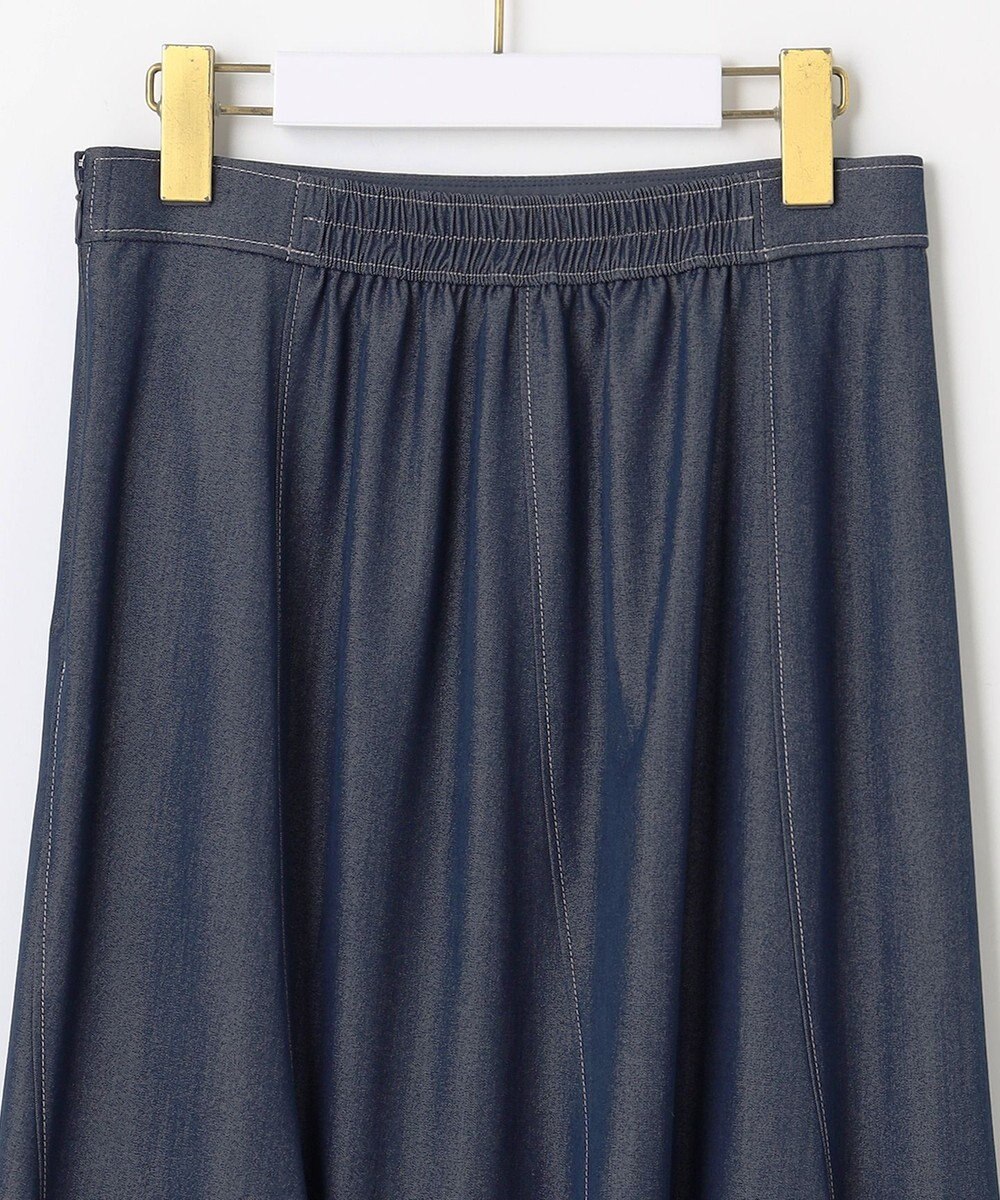 ANY SIS S 【洗える】デニムライクエスカルゴ スカート 