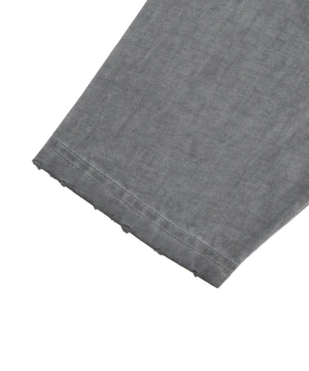 WEGO 【ユニセックス着用ITEM/MLサイズ展開】コールドダイダメージアップリケT（LS） 