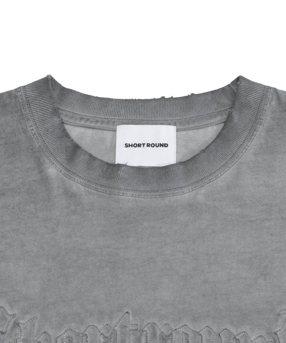 WEGO 【ユニセックス着用ITEM/MLサイズ展開】コールドダイダメージアップリケT（LS） 