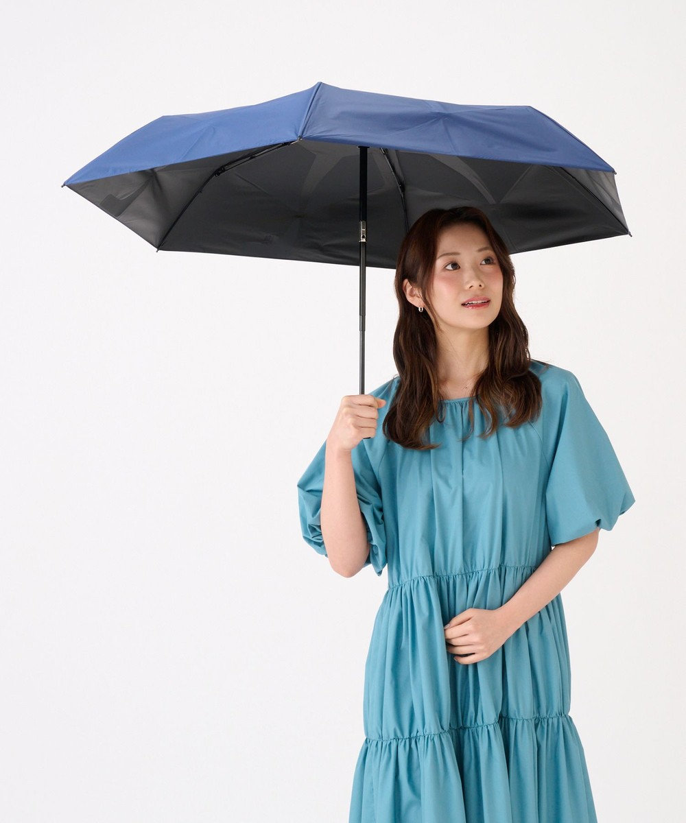 MOONBAT 【3秒で折りたためる日傘/自動開閉】 遮光100% 晴雨兼用 折りたたみ傘 ウラワザ 