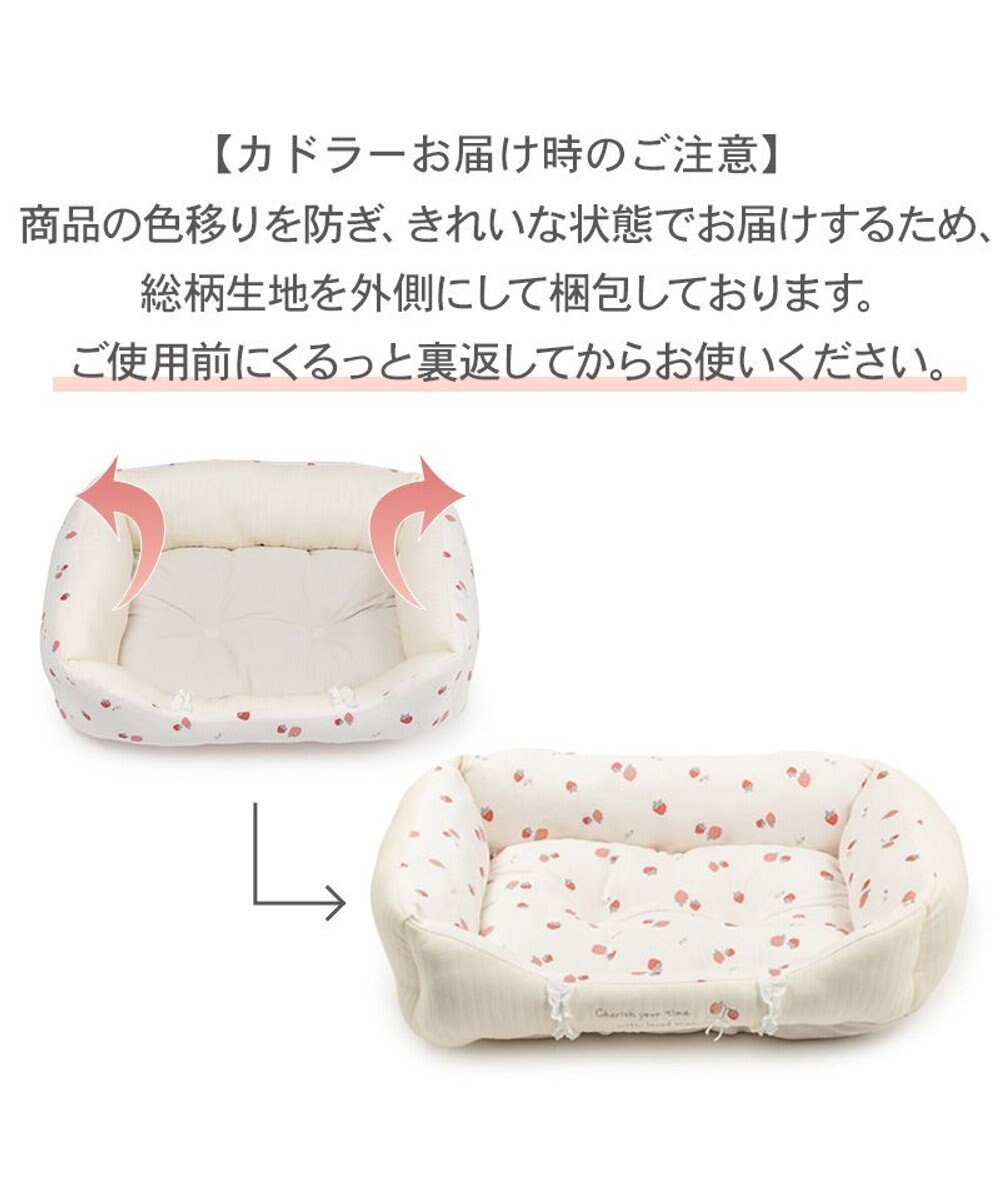 PET PARADISE ペットパラダイス カドラー 《花苺柄》 Ｓ 