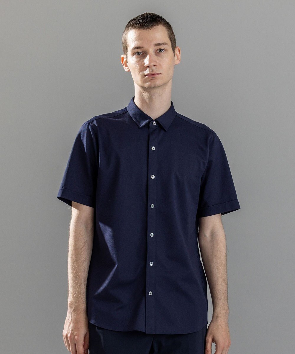 JOSEPH HOMME ＜新色追加＞【ストレッチ】ハイゲージコットンジャージー 　レギュラーカラーシャツ 