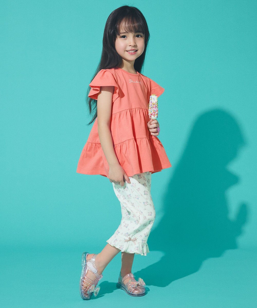 ANY KIDS 【綿100%/接触冷感】ひんやり ティアードチュニック 