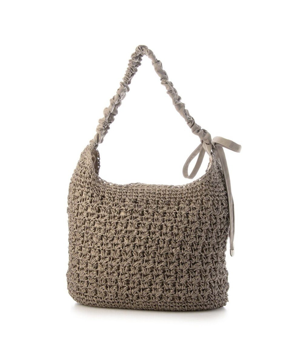 UNBILLION カシュカシュ cachecache / ドロストギャザーハンドル柄編2wayトート 