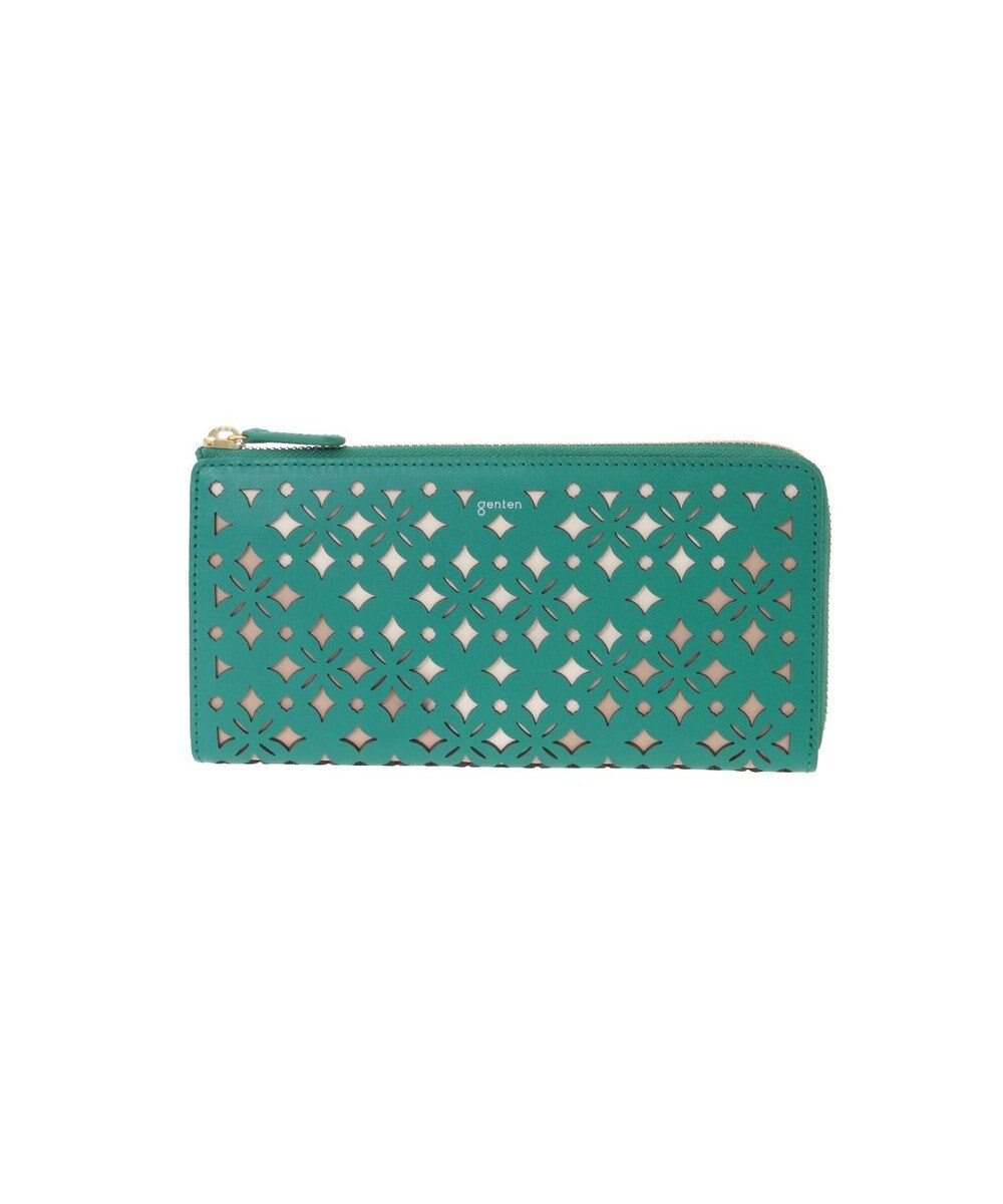 genten クアドリフォリオ 長財布 