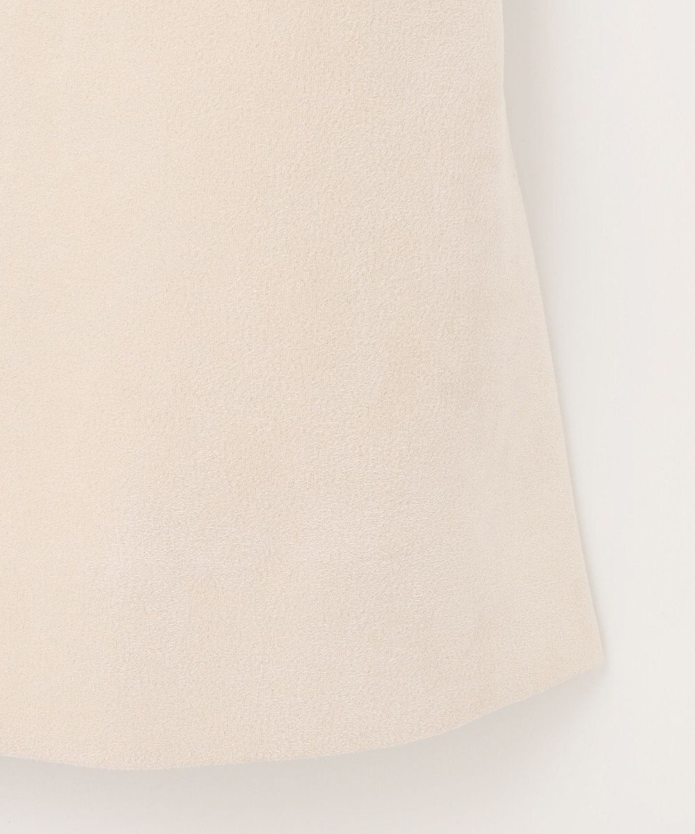 ANY SIS L 【洗える】スエードライクトリミング コート 