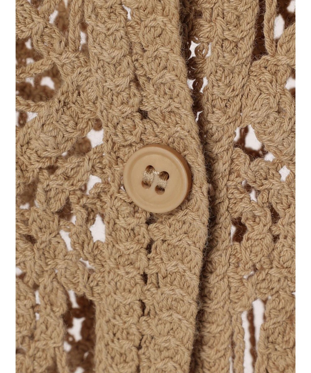 Green Parks ・ＳＵＧＡＲ　ＳＰＯＯＮ　２ｗａｙクロシェカーディガン 