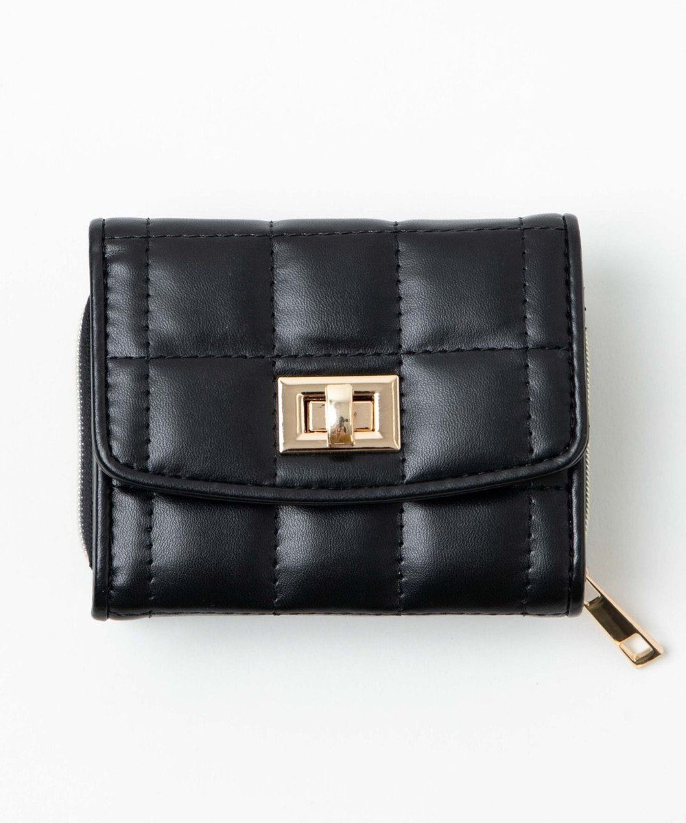 WEGO パイピングキルティングウォレット 