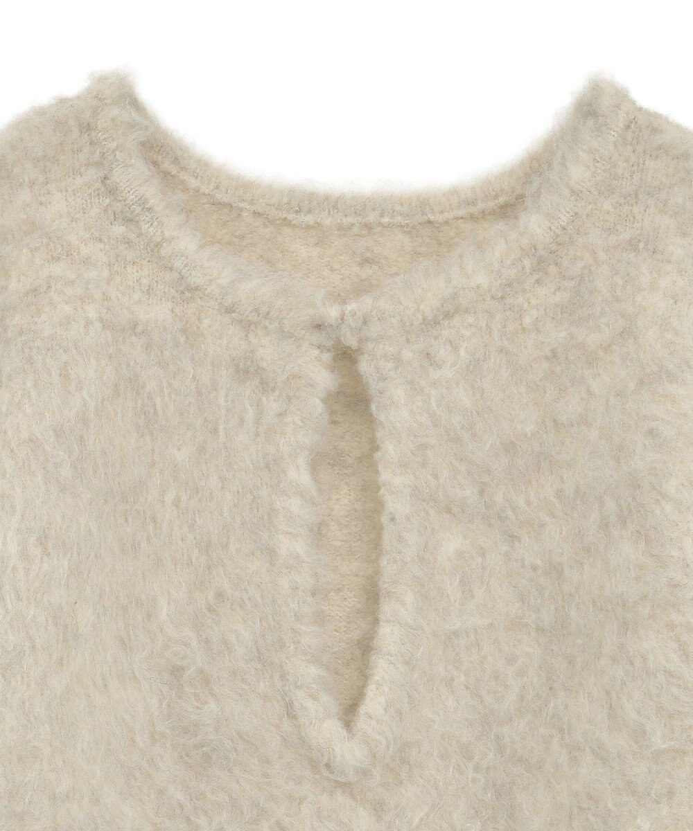 Green Parks 前後２ｗａｙキーネックシャギーニット 