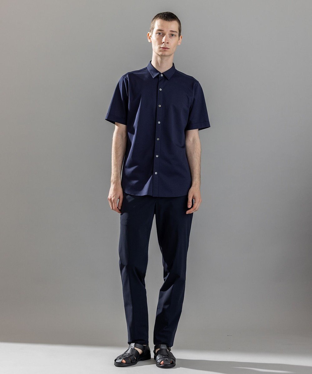 JOSEPH HOMME ＜新色追加＞【ストレッチ】ハイゲージコットンジャージー 　レギュラーカラーシャツ 