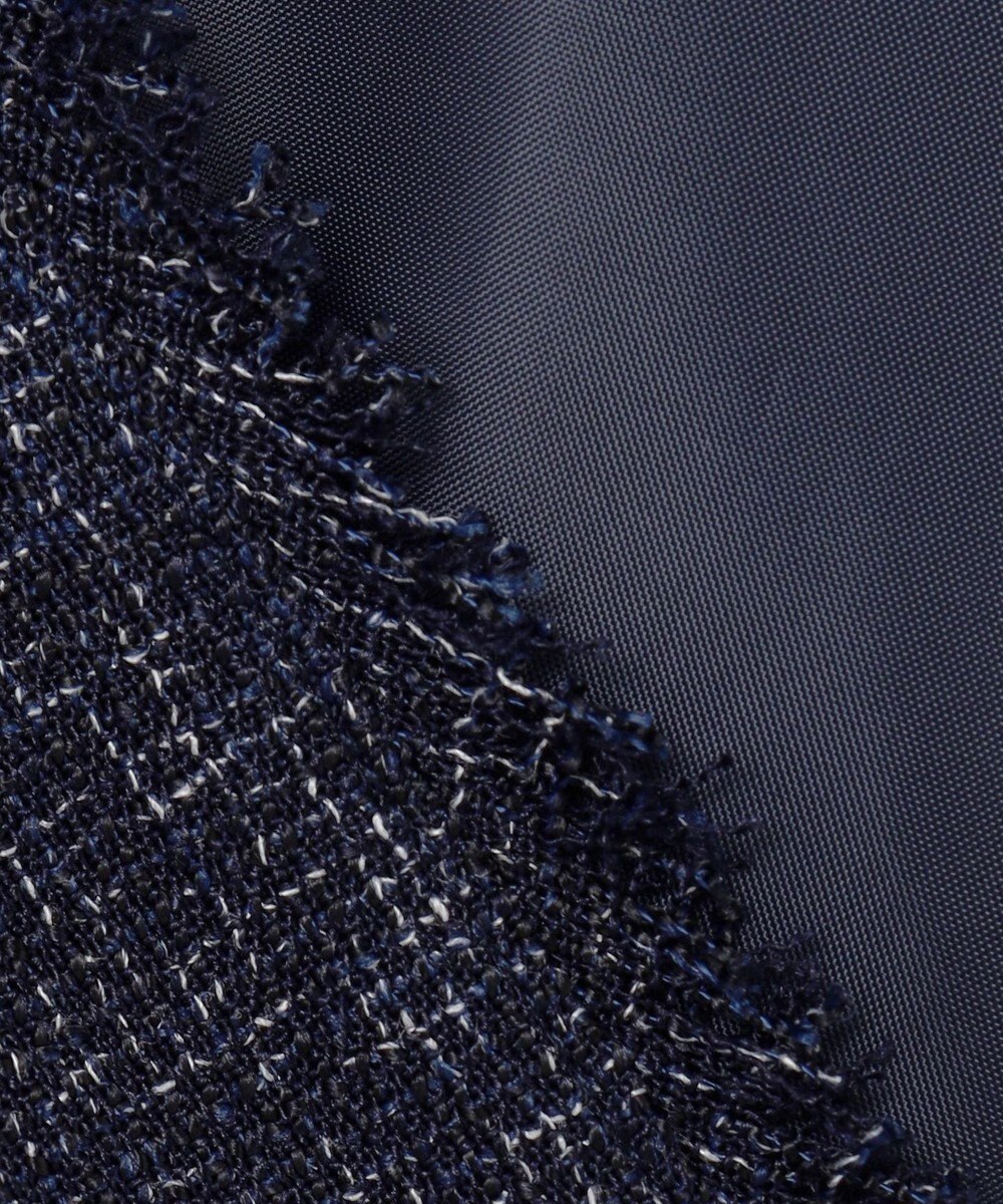 Feroux 【セットアップ対応】春ツイード コンパクトジレ 