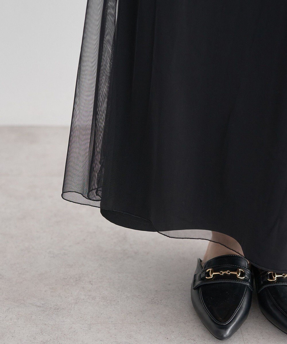 earth music&ecology SET2点チュール＆キャミワンピース 