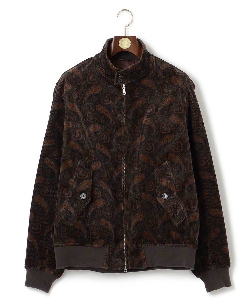 J.PRESS MEN ペイズリープリント コーデュロイ ゴルフジャケット 