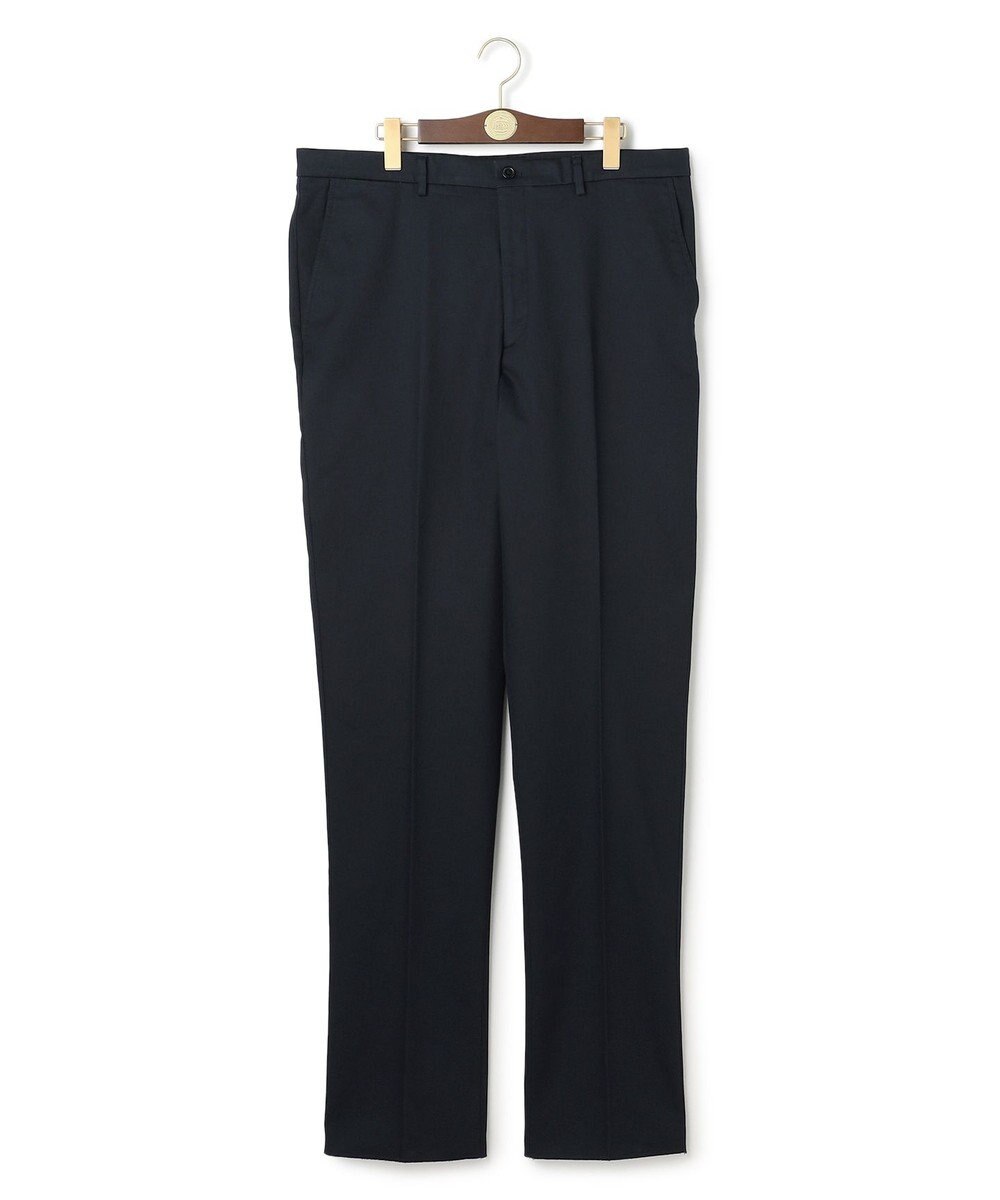 J.PRESS MEN 【KING SIZE / ストレッチ】トリコチン ステムテーパード パンツ 