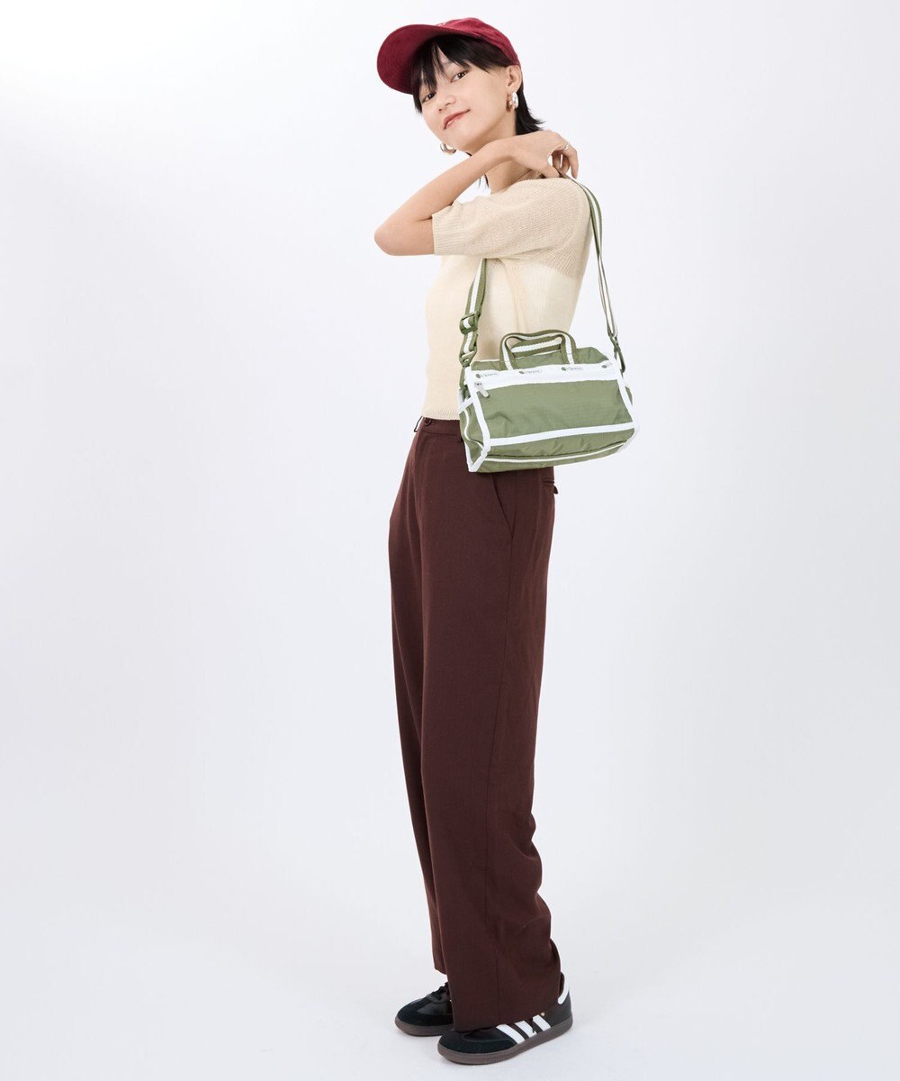 LeSportsac MINI DUFFEL CROSSBODY/スペクテイターオリーブ 