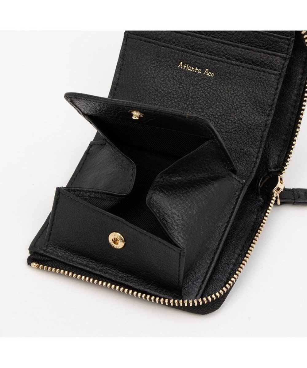 UNBILLION アトランタ ATLANTA / 牛革L字ファスナーミニウォレット 