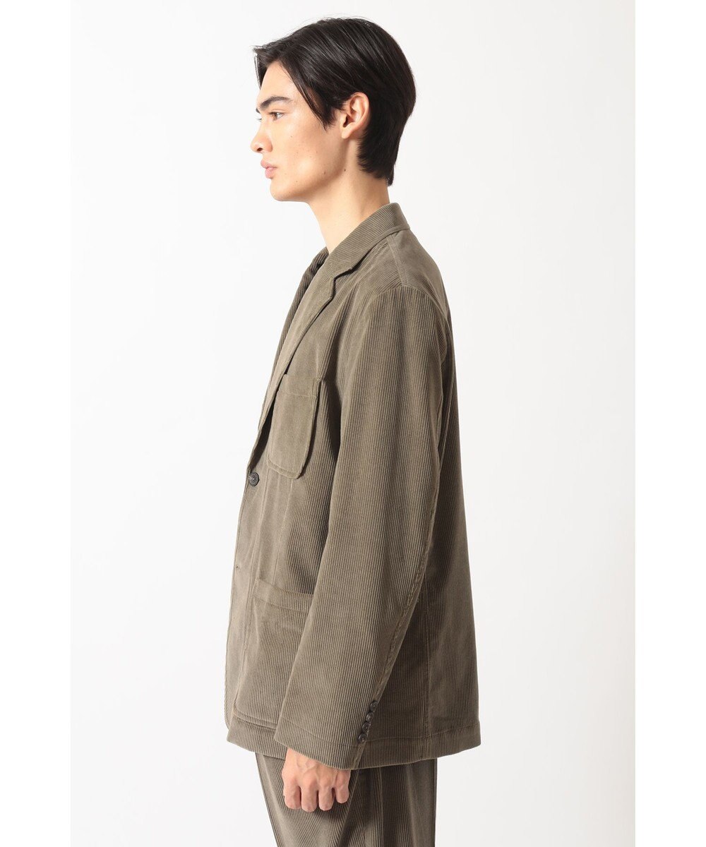 DAKS ソフトイタリアンコーデュロイカジュアルテーラードブレザー 