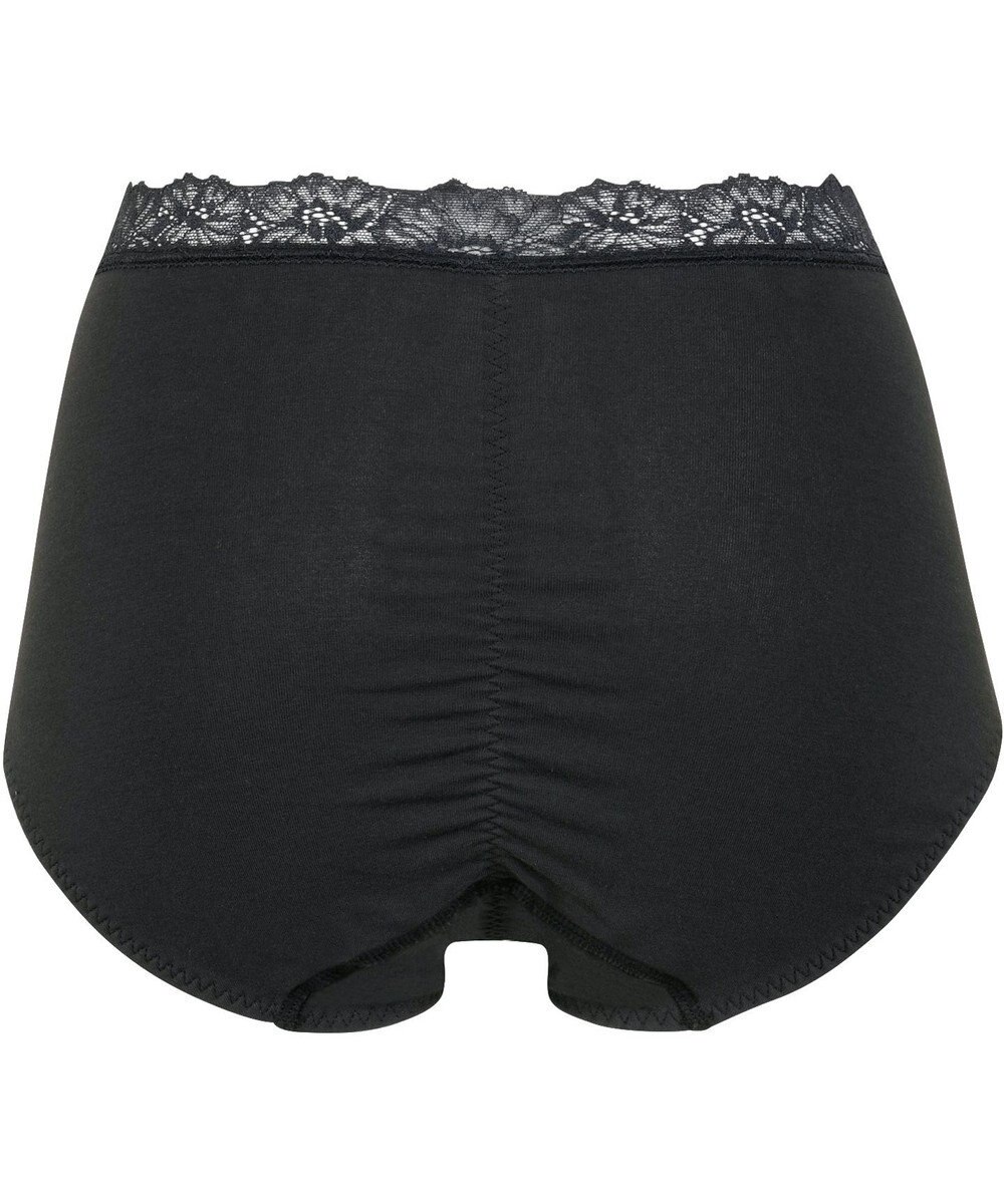 Wing サニタリーショーツ 綿混素材(身生地部) ナプキンがズレにくい仕様 ウエストがくいこみにくい 生理用ショーツ 深ばき はきこみ丈ふかめ EC8590 ウイング／ワコール 