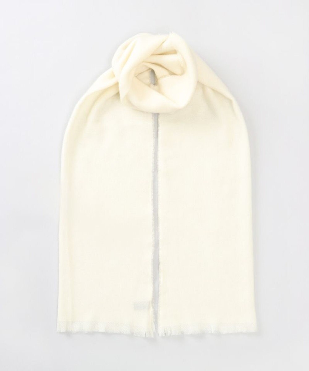 AURORA 【 LANVIN COLLECTION（ランバン コレクション） 】エアリーカシミヤ中厚無地ストール 