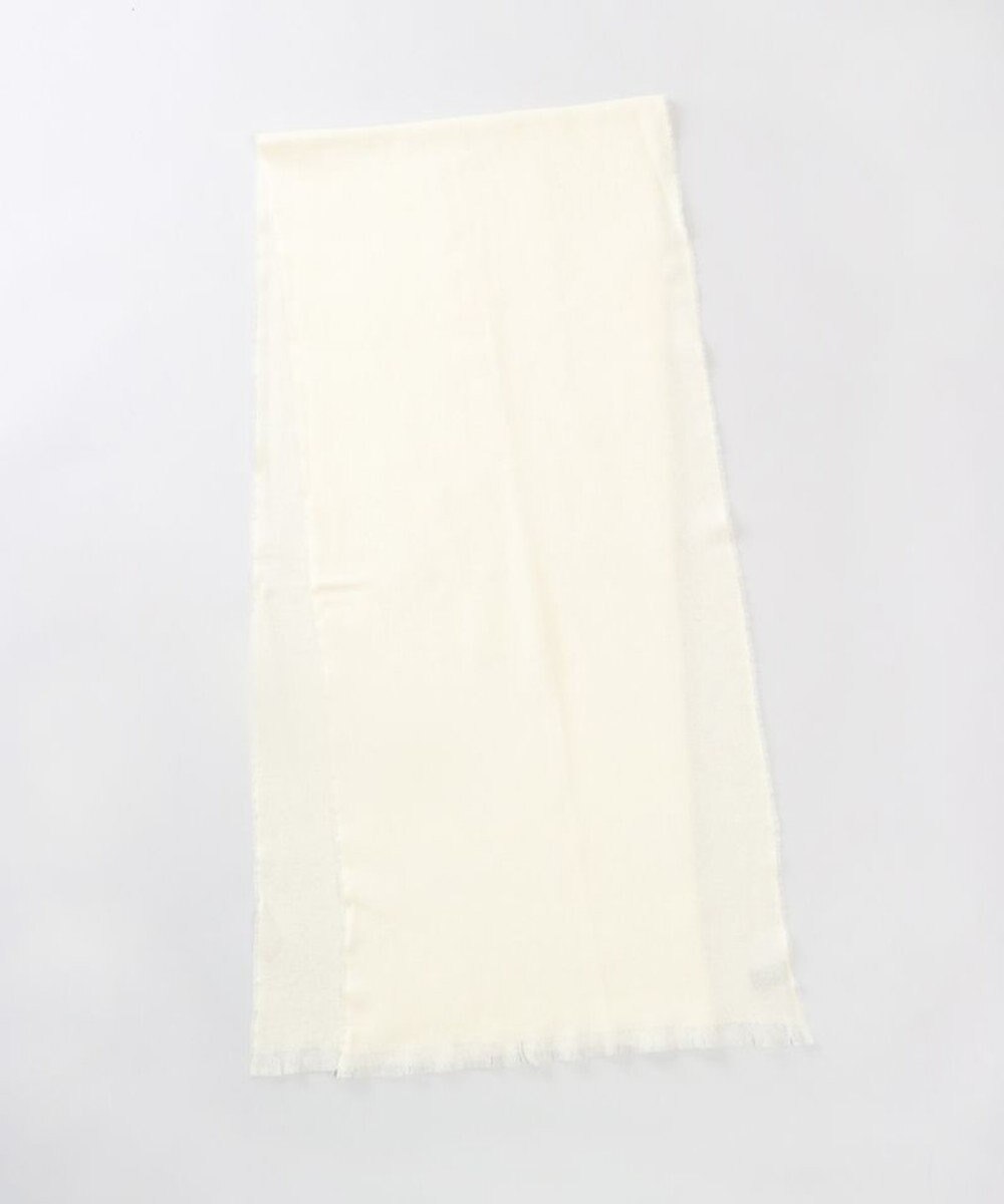 AURORA 【 LANVIN COLLECTION（ランバン コレクション） 】エアリーカシミヤ中厚無地ストール 