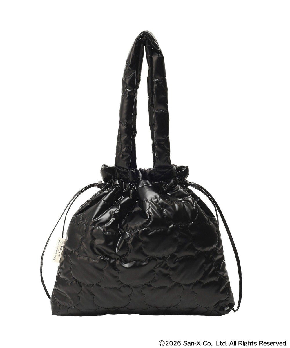 earth music&ecology 【予約】リラックマ×earth シルエットキルトトートバッグ 