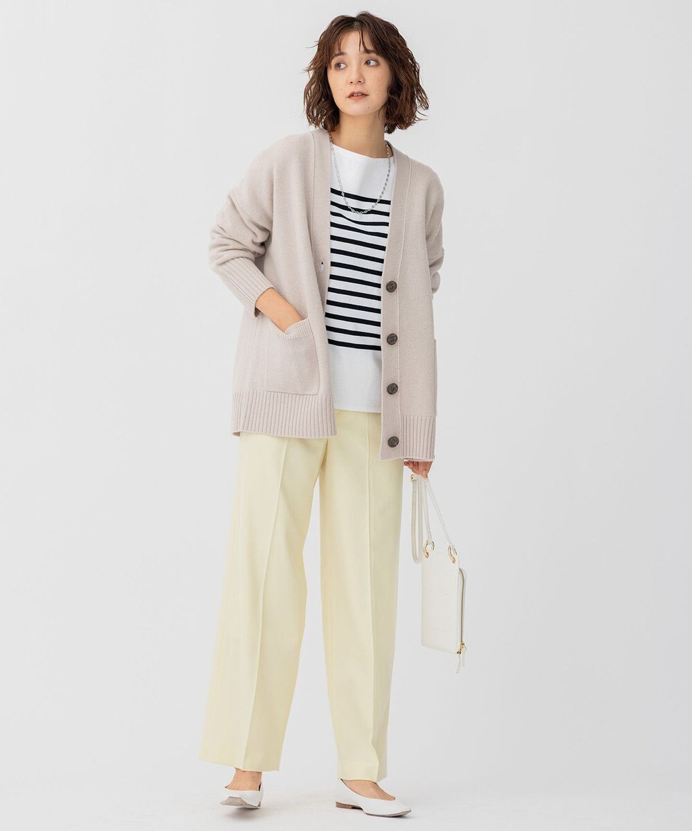 23区 【CLASSY.1月号掲載】ウールカシミヤブレンド カーディガン 