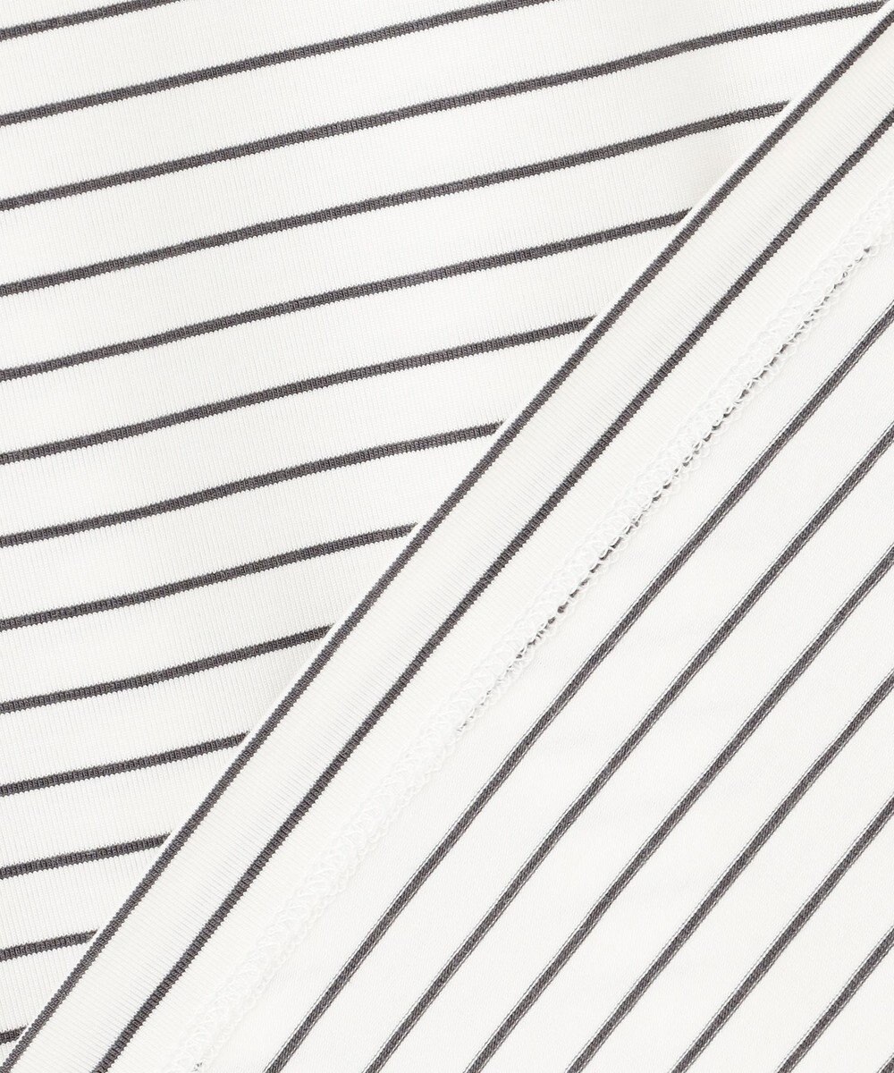 J.PRESS LADIES タートルジャージー ボーダー カットソー 