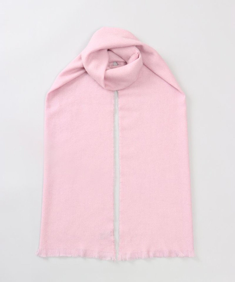 AURORA 【 LANVIN COLLECTION（ランバン コレクション） 】エアリーカシミヤ中厚無地ストール 