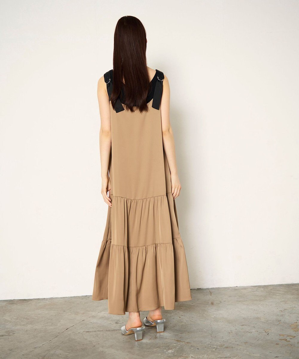 GRACE CONTINENTAL ティアードロングワンピース 