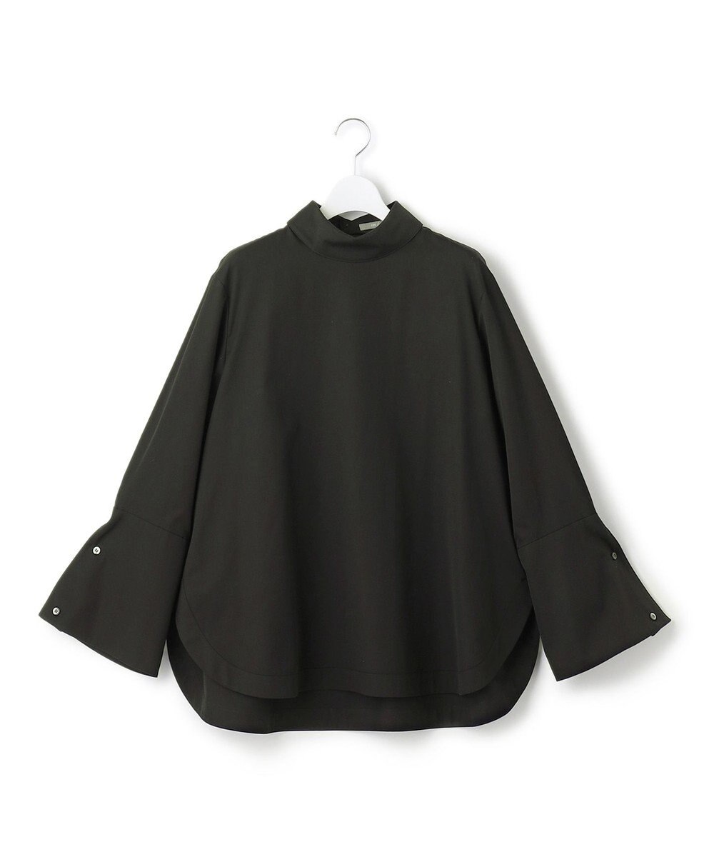 23区 【23区 lab.】ハイカウントコットン ロールアップカフス シャツ 