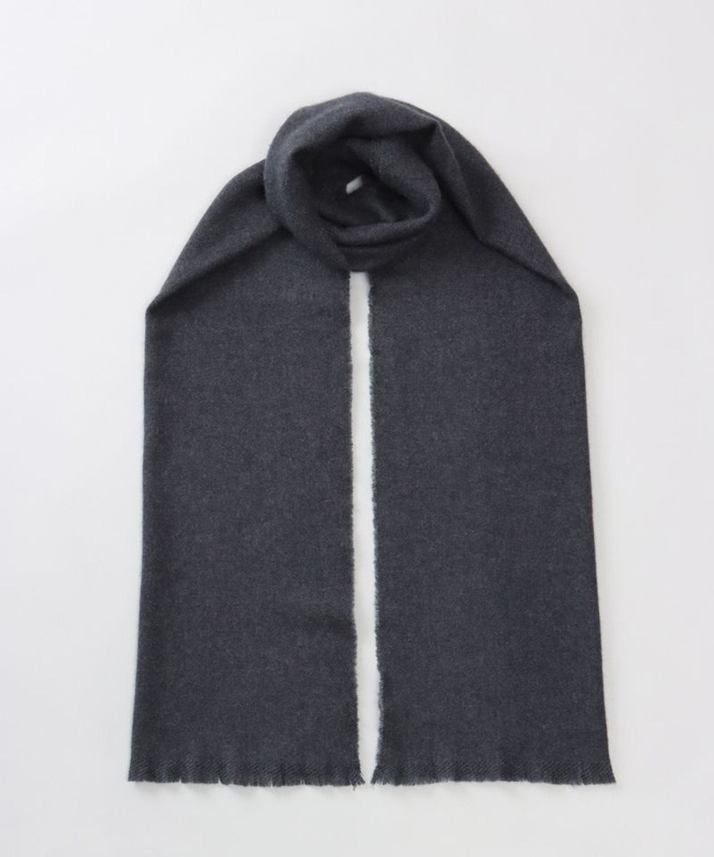 AURORA 【 LANVIN COLLECTION（ランバン コレクション） 】エアリーカシミヤ中厚無地ストール 