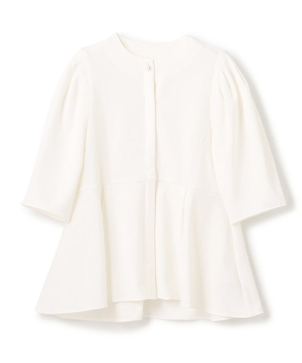 UNFILO 【VERY×UNFILOコラボ】BEAUTY MOVE ペプラムブラウス 